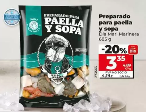 Dia Mari Marinera - Preparado Para Paella Y Sopa