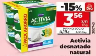 Danone - Activia Desnatado Natural