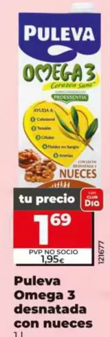 Puleva - Omega 3 Desnatada Con Nueces