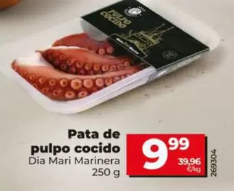Dia Mari Marinera - Pata De Pulpo Cocido