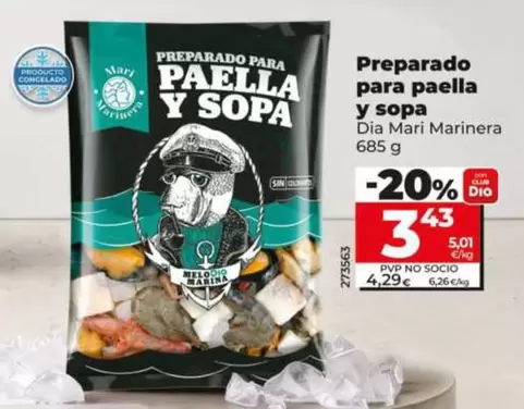 Dia Mari Marinera - Preparado Para Paella Y Sopa