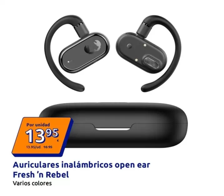 Fresh 'n Rebel - Auriculares Inalámbricos Open Ear