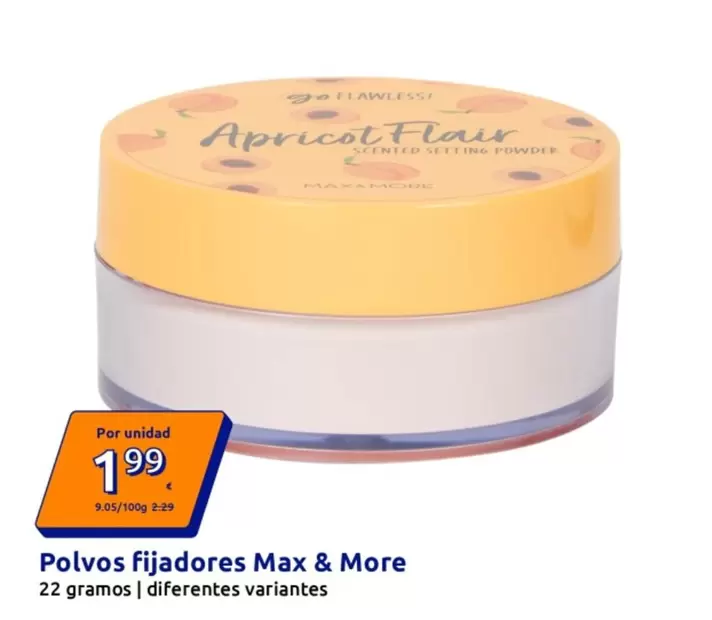 Max&More - Polvos Fijadores