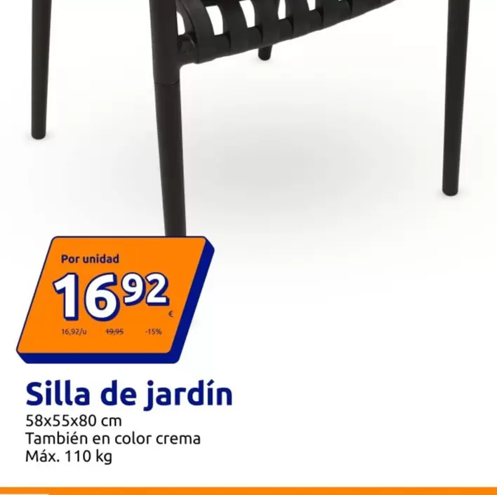 Silla De Jardin
