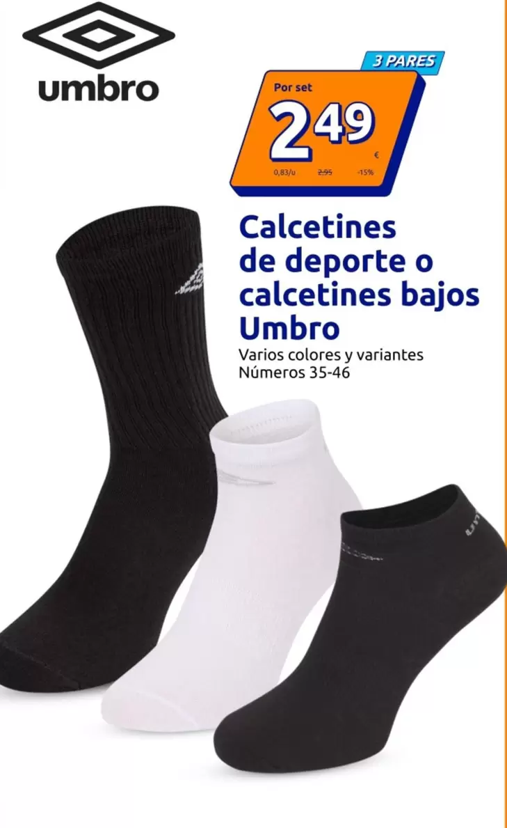 Umbro - Calcetines De Deporte O Calcetines Bajos