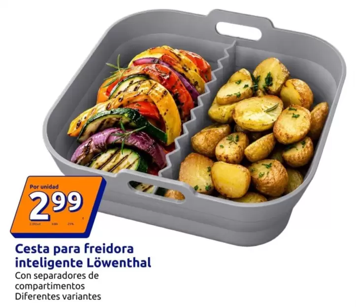 Lowenthal - Cesta Para Freidora Inteligente