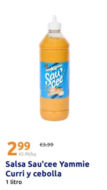 Salsa Sau'Cee Yammie Curri Y Cebolla