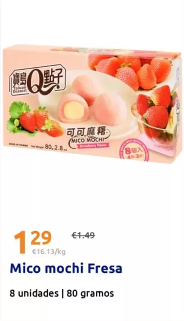 Mico Mochi Fresa