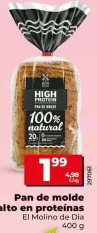 El Molino De Dia - Pan De Molde Alto En Proteinas