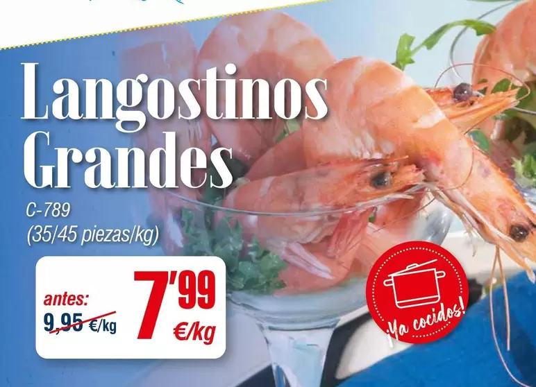 Langostinos Grandes