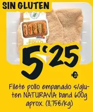 El Corte Inglés - Filete Pollo Empanado S/glu-ten Band