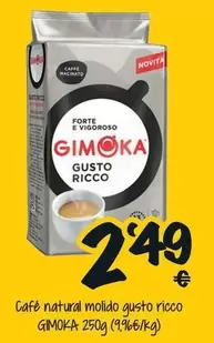 Gimoka - Café Natural Molido Gusto Ricco