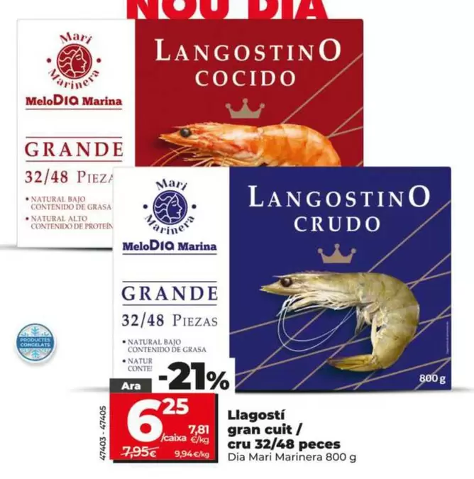 Dia Mari Marinera - Langostino Grande Cocido