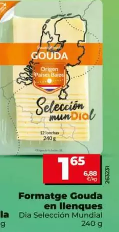 Dia Seleccion Mundial - Queso Gouda En Lonchas