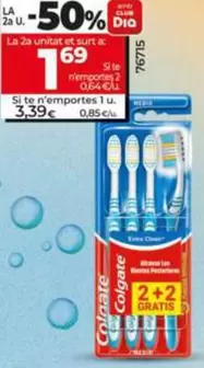 Colgate - Cepillo Dental Extra Clean