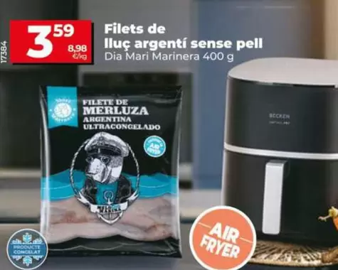 Dia Mari Marinera - Filetes De Merluza Argentina Sin Piel