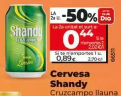 Cruzcampo - Cerveza Shandy