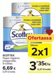 Scottex - Paper higiènic megarotelle