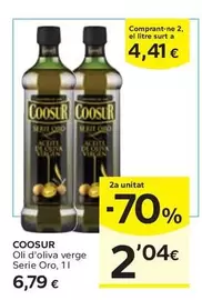 Coosur - Oli D'oliva Verge Serie Oro