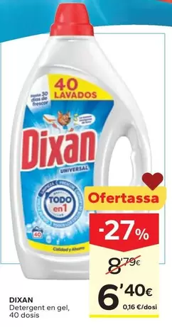 Dixan - Detergent En Gel