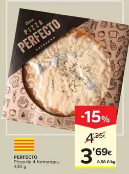 Perfecto - Pizza De 4 Formatges