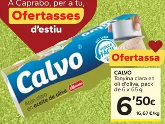 Calvo - Tonyina Clara En Oli D'oliva