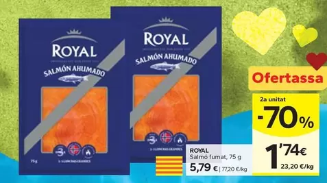 Royal - Salmó Fumat