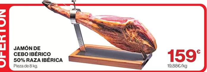 Jamón De Cebo Ibérico 50% Raza Ibérica