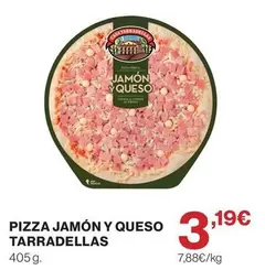 Casa Tarradellas - Pizza Jamón Y Queso