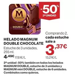 Magnum - Helado Double Chocolate