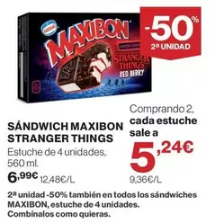 Nestlé - Sandwich Maxibon Extranger Things
