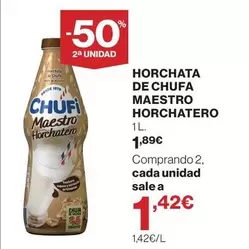 Maestro Horchatero - Horchata De Chufa