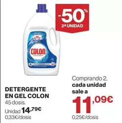 Colon - Detergente En Gel