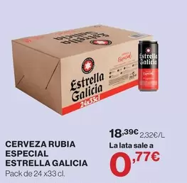Estrella Galicia - Cerveza Rubia Especial