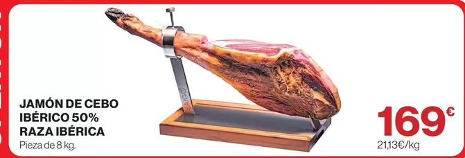 Jamón De Cebo Ibérico 50% Raza Ibérica