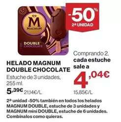 Magnum - Helado Double Chocolate