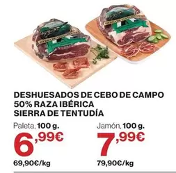 Sierra de Tentudia - Deshuesados De Cebo De Campo 50% Raza Iberica