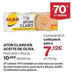 Albo - Atun Claro En Aceite De Oliva
