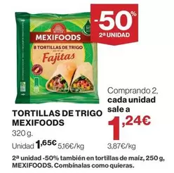 mexifoods - Tortillas De Trigo