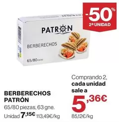 Patrón - Berberechos