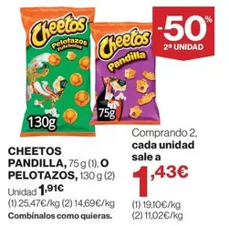 Cheetos -  Pandilla, O Pelotazos
