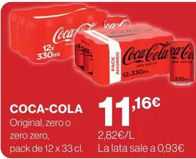 Coca-Cola - Original, Zero O Zero Zero