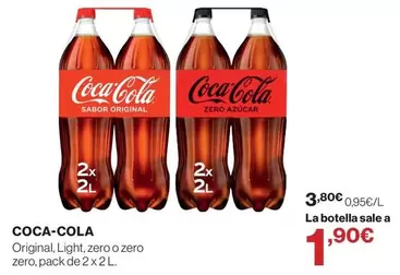 Coca-Cola - Original, Light, Zero O Zero