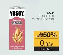 YoSoy - Beguda De Civada S/ Sucre