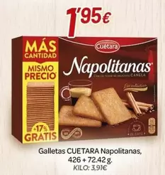 Cuétara - Galletas Napolitanas