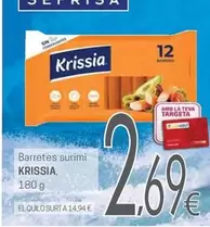 Krissia - Barretes Surimi