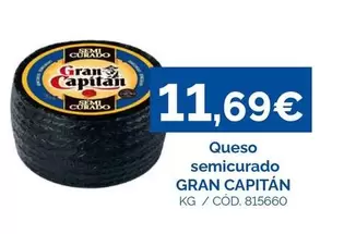 Gran Capitán - Queso Semicurado
