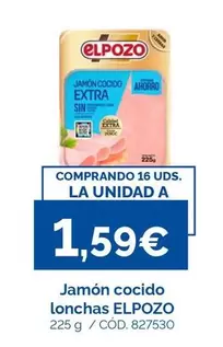 elpozo - Jamón Cocido Lonchas