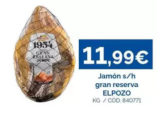 elpozo - Jamon S/h Gran Reserva