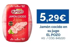 Elpozo - Jamon Cocido En Su Jugo